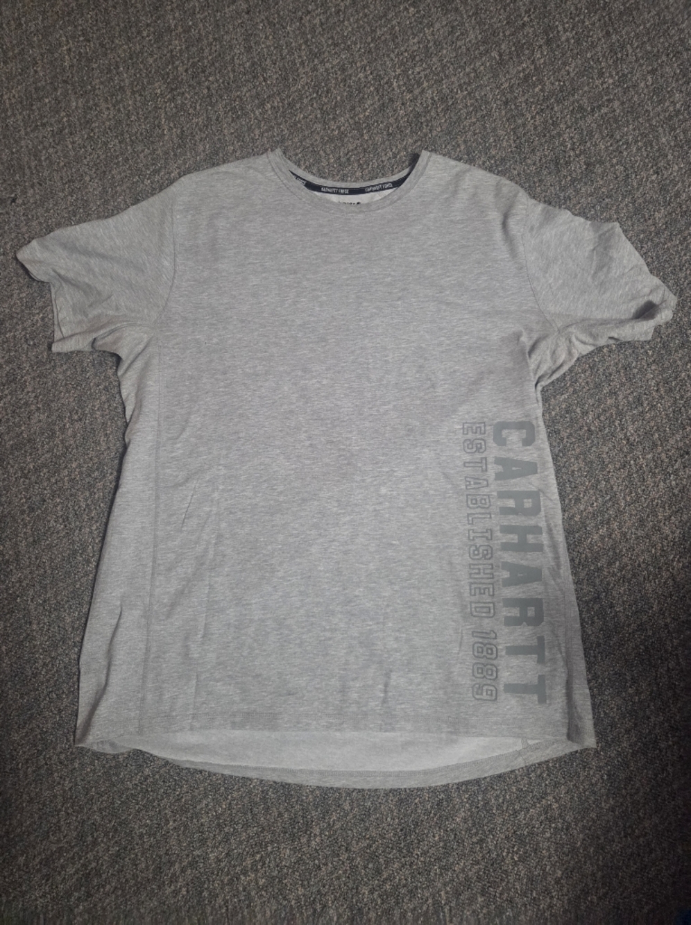 Carhartt Light Gray Short-Sleeve Graphic Tee